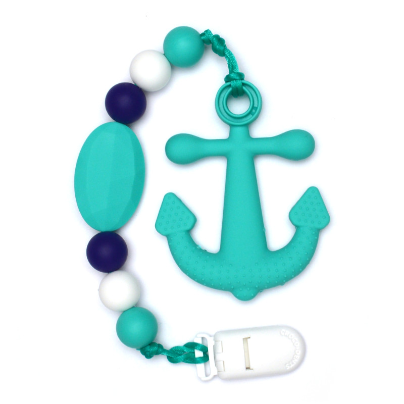 Teething Toys Anchor - Turquoise